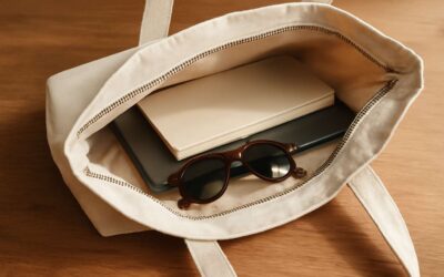 Effortless Style with a canvas zip tote: Your Everyday Carry Essential.
