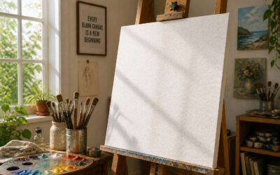Canvases blank, start with a single brushstroke.