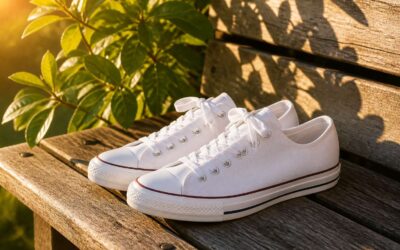Upgrade your look with classic canvas sneakers in fresh colors.